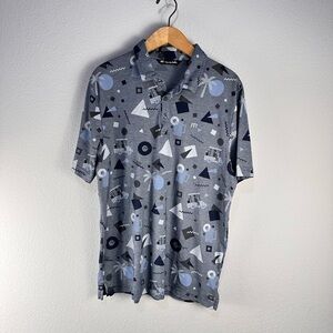 Travis Mathew Rat Pack Golf Polo Sz L